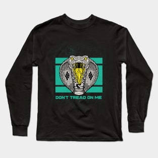 Don't tread on me Libertarian Gadsden Flag Snake Long Sleeve T-Shirt